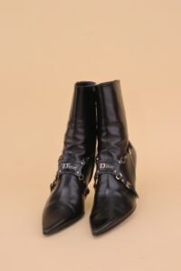 Dior Vintage Galliano Bondage Ankle Boots – EU 37 - Image 2