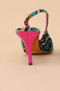 Dolce & Gabbana Printed Slingback Heels – EU 37 - Image 7