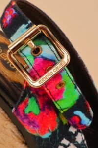 Roberto Cavalli Printed Wedge Espadrilles – IT 40 - Image 5