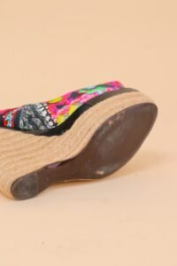 Roberto Cavalli Printed Wedge Espadrilles – IT 40 - Image 6