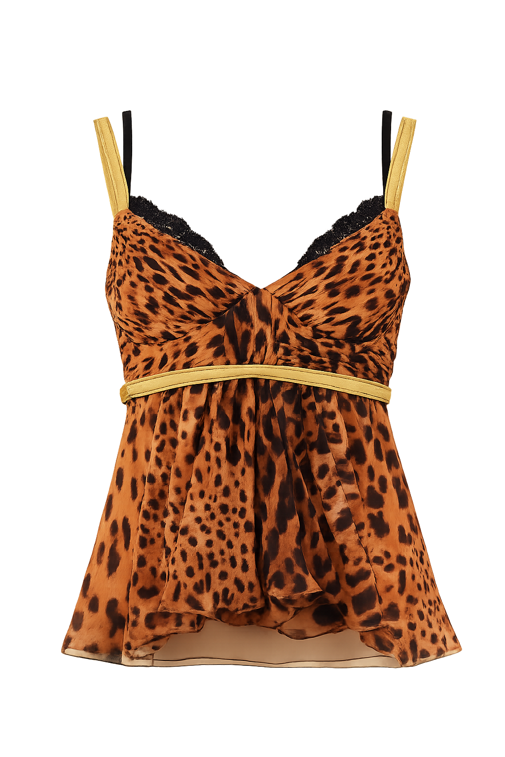 file_00000000231471f494efb100dd7b9cb5 Dolce & Gabbana Leopard Bustier Top – IT 42 - Image 1