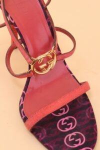 Vintage Gucci GG Monogram Sandals – 38 - Image 3