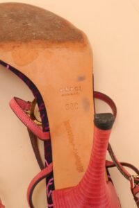 Vintage Gucci GG Monogram Sandals – 38 - Image 7