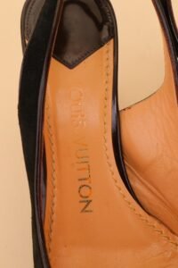 Louis Vuitton Flower Slingback Pumps 36.5 - Image 5