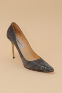 Jimmy Choo Crystal Cap-Toe Pumps – Size 37 - Image 7