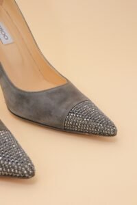 Jimmy Choo Crystal Cap-Toe Pumps – Size 37 - Image 3