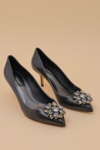 Dolce & Gabbana Embellished Crystal Pumps – EU 38.5 - Image 2