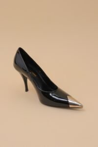 Saint Laurent Vernice Patent Maike Dream 90 Pumps - 35 - Image 6