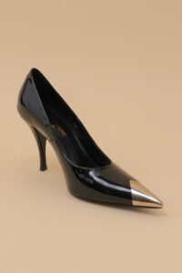 Saint Laurent Vernice Patent Maike Dream 90 Pumps - 35