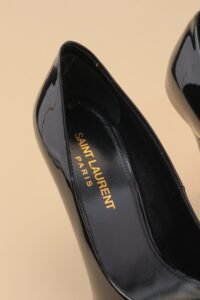 Saint Laurent Vernice Patent Maike Dream 90 Pumps - 35 - Image 5