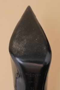 Saint Laurent Vernice Patent Maike Dream 90 Pumps - 35 - Image 8