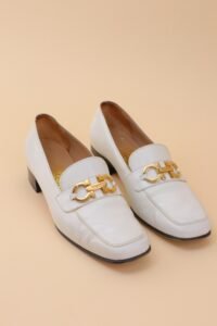 Salvatore Ferragamo Gancini Loafers – 37 - Image 2