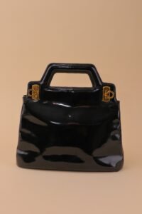 Salvatore Ferragamo Wanda Patent Leather Bag