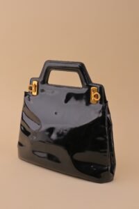 Salvatore Ferragamo Wanda Patent Leather Bag - Image 2