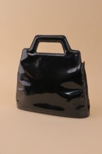 Salvatore Ferragamo Wanda Patent Leather Bag - Image 3