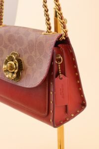 Coach Parker 18 Signature Canvas Shoulder Bag - Image 5