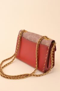 Coach Parker 18 Signature Canvas Shoulder Bag - Image 4