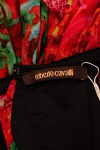 Roberto Cavalli Printed Pleated Maxi Dress – Size S - Image 8