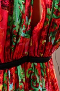 Roberto Cavalli Printed Pleated Maxi Dress – Size S - Image 7