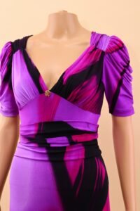 Roberto Cavalli Abstract Print Bodycon Dress – S - Image 3