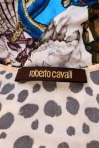 Roberto Cavalli Embellished Printed Dress – IT 42 - Image 10
