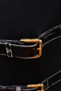 Dolce & Gabbana Buckle Detail Dress – IT 44 - Image 5