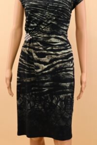 Roberto Cavalli Zebra Print Midi Dress – IT 46 - Image 4