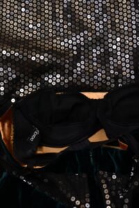 Dolce & Gabbana Sequin & Velvet Midi Dress – IT 42 - Image 6