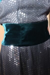 Dolce & Gabbana Sequin & Velvet Midi Dress – IT 42 - Image 5