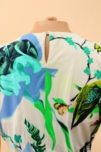 Roberto Cavalli Tropical Print Sheath Dress – IT 44 - Image 10
