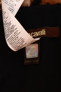 Roberto Cavalli Leopard Print Draped Dress – IT 38 - Image 7