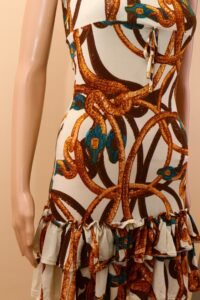 Roberto Cavalli Golden Snake Mini Dress – S - Image 5