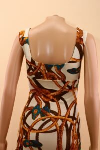 Roberto Cavalli Golden Snake Mini Dress – S - Image 3