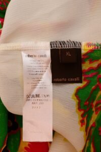 Roberto Cavalli Silk Blend Printed Tunic – XL - Image 5