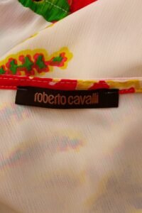 Roberto Cavalli Silk Blend Printed Tunic – XL - Image 6