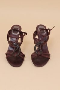 Christian Dior by Galliano F/W 2007 Samourai snake sandals – EU 36 - Image 9