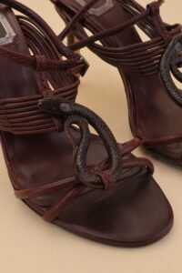 Christian Dior by Galliano F/W 2007 Samourai snake sandals – EU 36 - Image 7