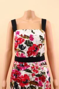 Dolce & Gabbana metallic floral jacquard mini dress – IT 42 - Image 3