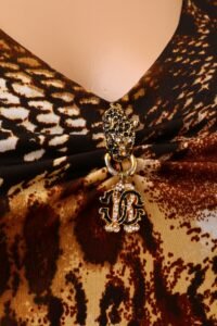Roberto Cavalli Animal-Print Top - XXL - Image 5