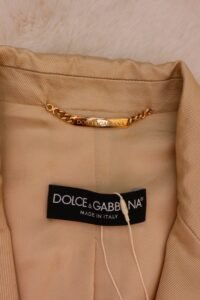 Dolce & Gabbana Beige Tailored Blazer – IT 40 - Image 5