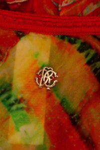Roberto Cavalli Printed Silk Kaftan Blouse - IT 38 - Image 11