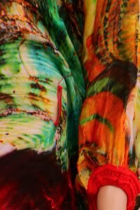 Roberto Cavalli Printed Silk Kaftan Blouse - IT 38 - Image 7