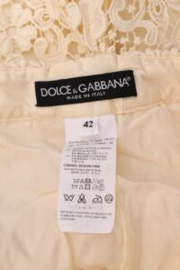Dolce & Gabbana floral guipure lace shorts – IT 42 - Image 4