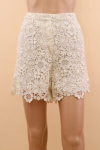 Dolce & Gabbana floral guipure lace shorts – IT 42 - Image 2