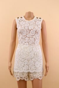 Dolce & Gabbana floral guipure lace shorts – IT 42 - Image 6