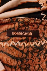 Roberto Cavalli Mixed Animal-Print Maxi Dress – S - Image 8
