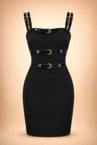 Dolce & Gabbana Buckle Detail Dress – IT 44