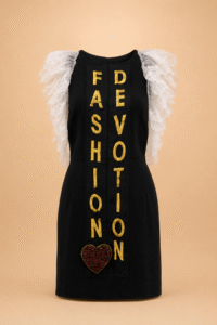 Dolce & Gabbana “Fashion Devotion” Embellished Dress – IT 40