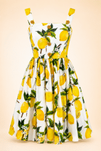 Dolce & Gabbana Lemon Print Dress – IT 38