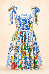 Dolce & Gabbana Majolica Mini Dress – IT 40